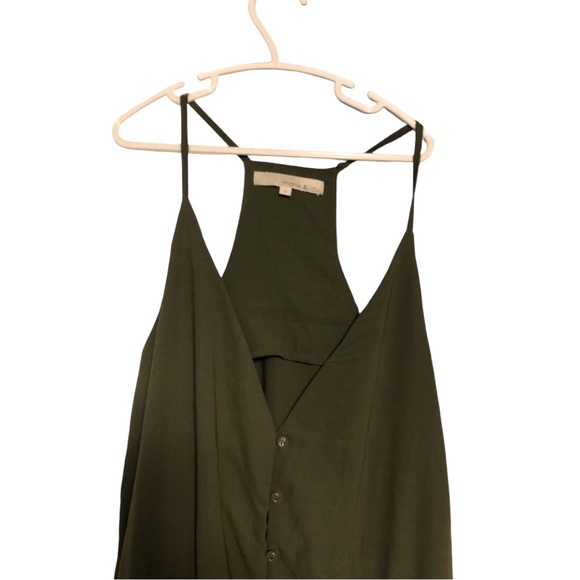 Womanʻs Green Monk & Lou size Small jumpsuit - Picture 3 of 5